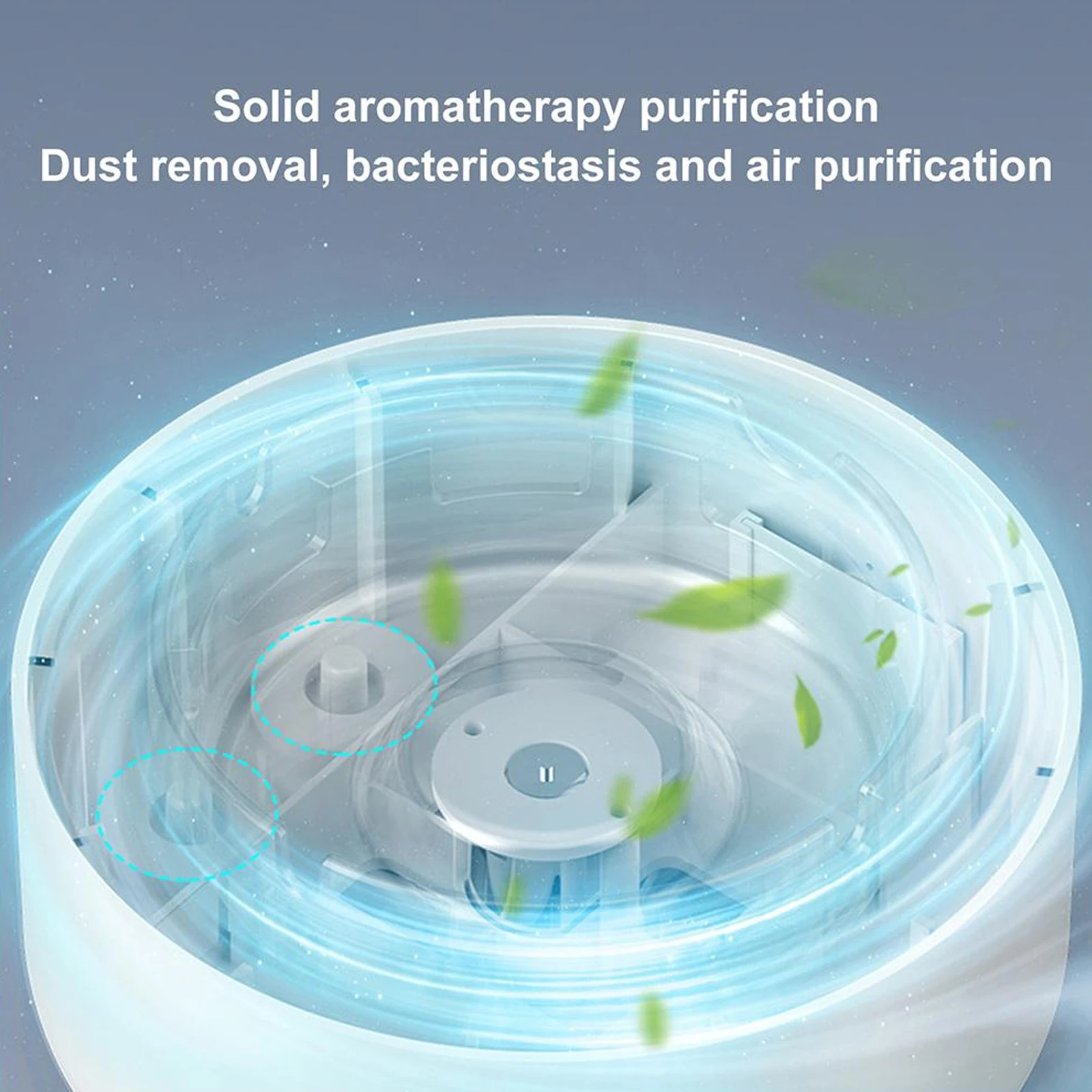 Portable Ashtray Air Purifier Aromatherapy Anion Air Purifier Filtering Second-Hand Smoke for Home/Office/Party/Restaurant/Hotel