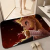 Foot Mat D-Demon Slayer Game Aesthetic Room Decoration Custom Home Carpets for Bedroom Carpet for Kitchen Customized Floor Mats 1