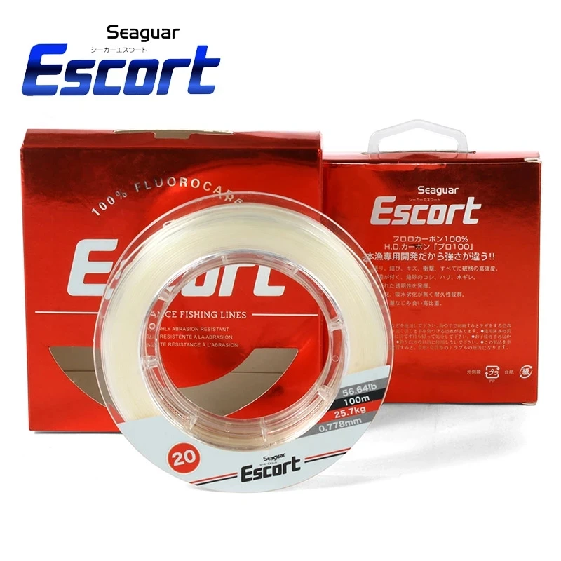 Seaguar Escort 100m Fluorocarbon Fishing Line 2.7656.64lb 0.1410