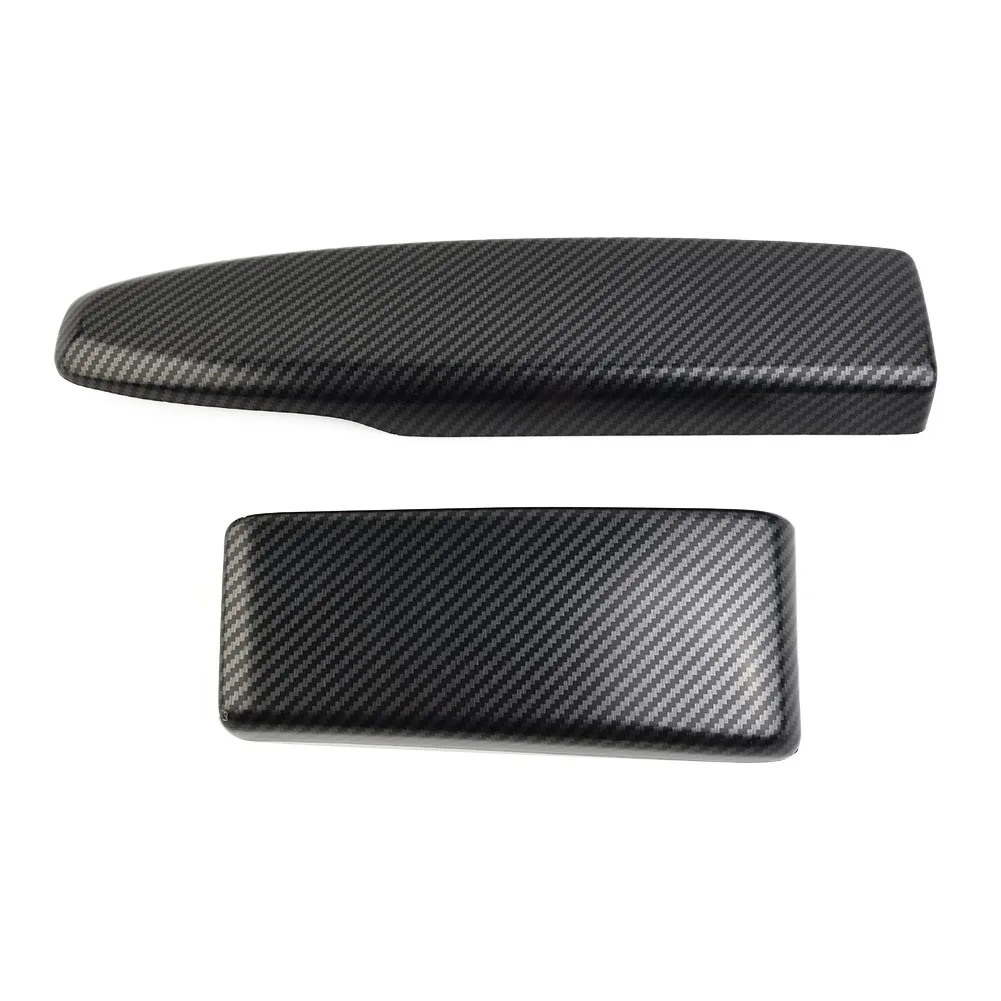

2Pcs Car ABS Carbon Fiber Center Ar000000000000ve Sticker Fits For Benz W204 E W212 Interior Decoration