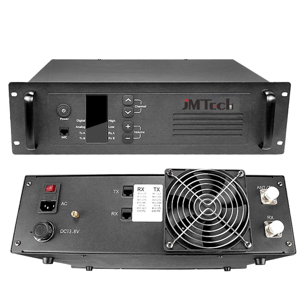 

DMR Radio Dual Mode long range walkie talkie radios uhf vhf mobile radio repeater high power base station JM-D8000