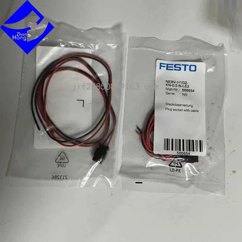 

FESTO Genuine Original Stock 566654 NEBV-H1G2-KN-0.5-N-LE2 Plug Socket with Cable, All Series Available for Price Inquiry