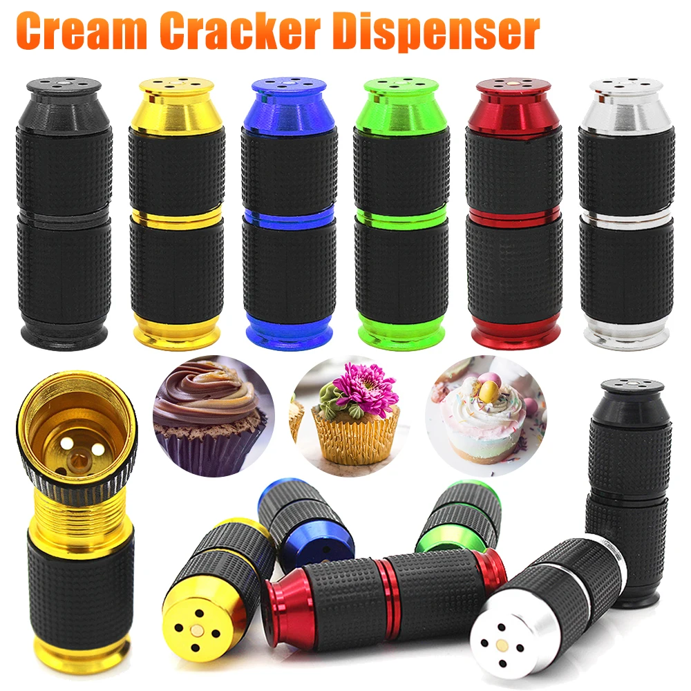 Portable Mini Whipped Cream Dispenser Cream Whipper High Efficiency Rubber Batter Dispenser Cup Cake Tools Baking Accessories