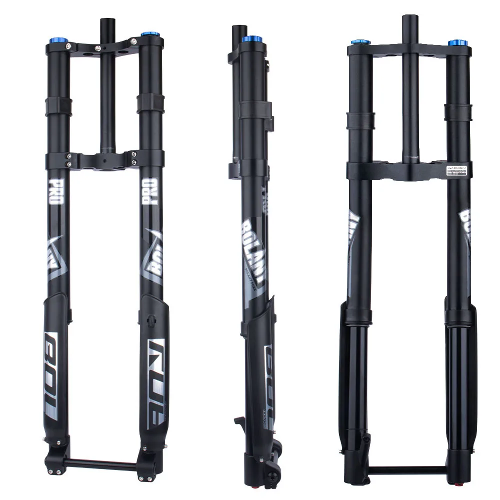 

Пневматическая подвеска Bolany 26/27, 5/29 дюймов mtb двойная Наплечная передняя вилка заднего хода 160 мм сквозная ось 15x мм DH горная вилка