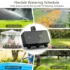 Diivoo WiFi Water Timer, Remote Control Irrigation Timer, Automatic Manual Watering, Rain Delay, Garden, Yards, Lawns 4