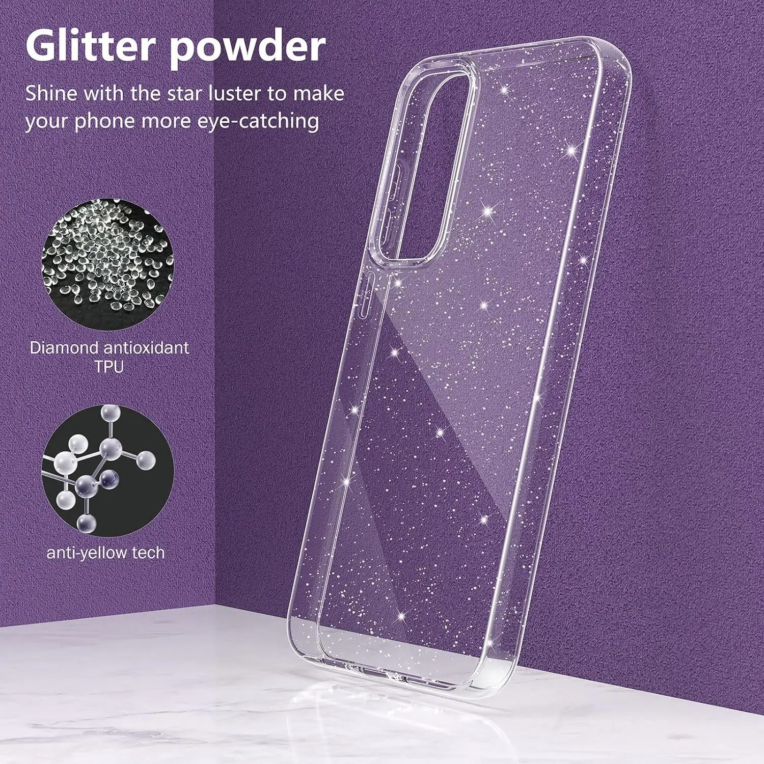 Sparkling Glitter Phone Case | Stylish Protective Cover