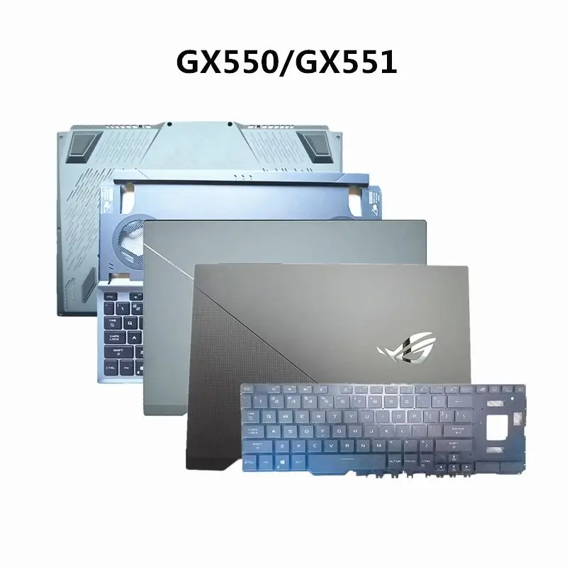 New Laptop US/FR/BE Backlight Keyboard Top Bottom Case/Shell LCD