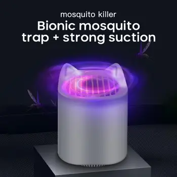 exterminador de mosquito trapper, seguro, cinza prático, 5W 1