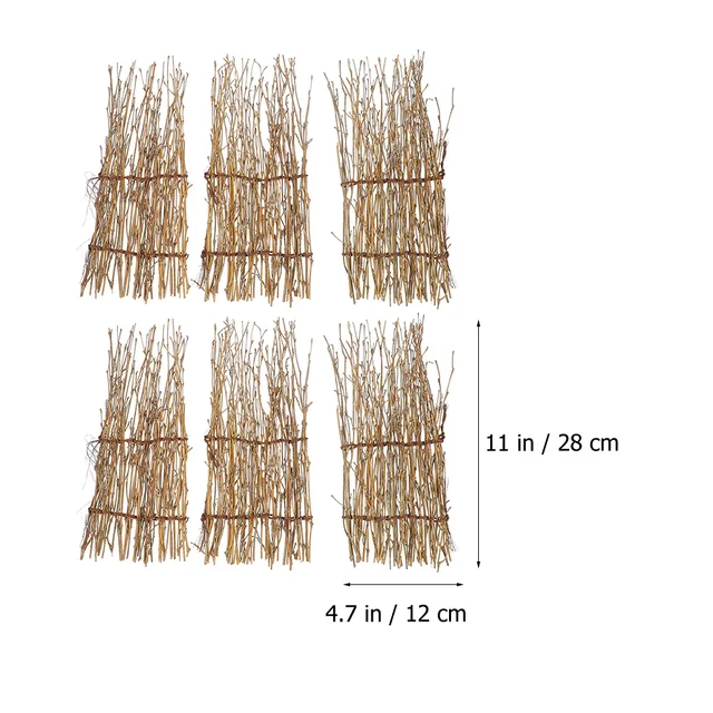 Sushi Kerítés Dekoráció Japán Bambusz Mini Tálalás Dekorációk Tálca Fotózás Fa Party Piket Kellékek Csónak Tányérok - Image 3