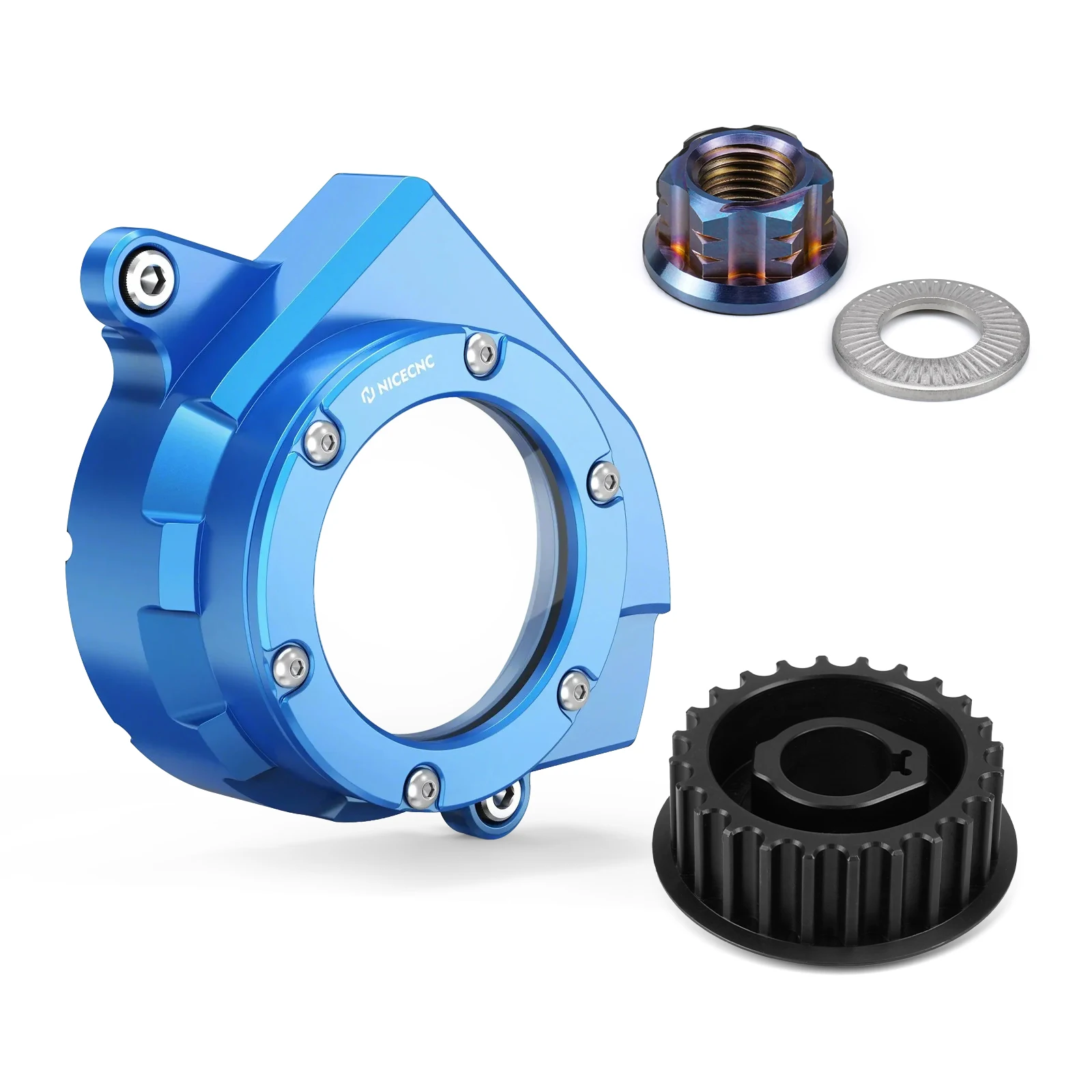 NICECNC Für Sur-Ron Surron Light Bee X S Primärrolle Riemenscheibe Mutter Riemenscheibe Abdeckung für Segway X160 X260 Elektro Dirt Bike – Detail 10