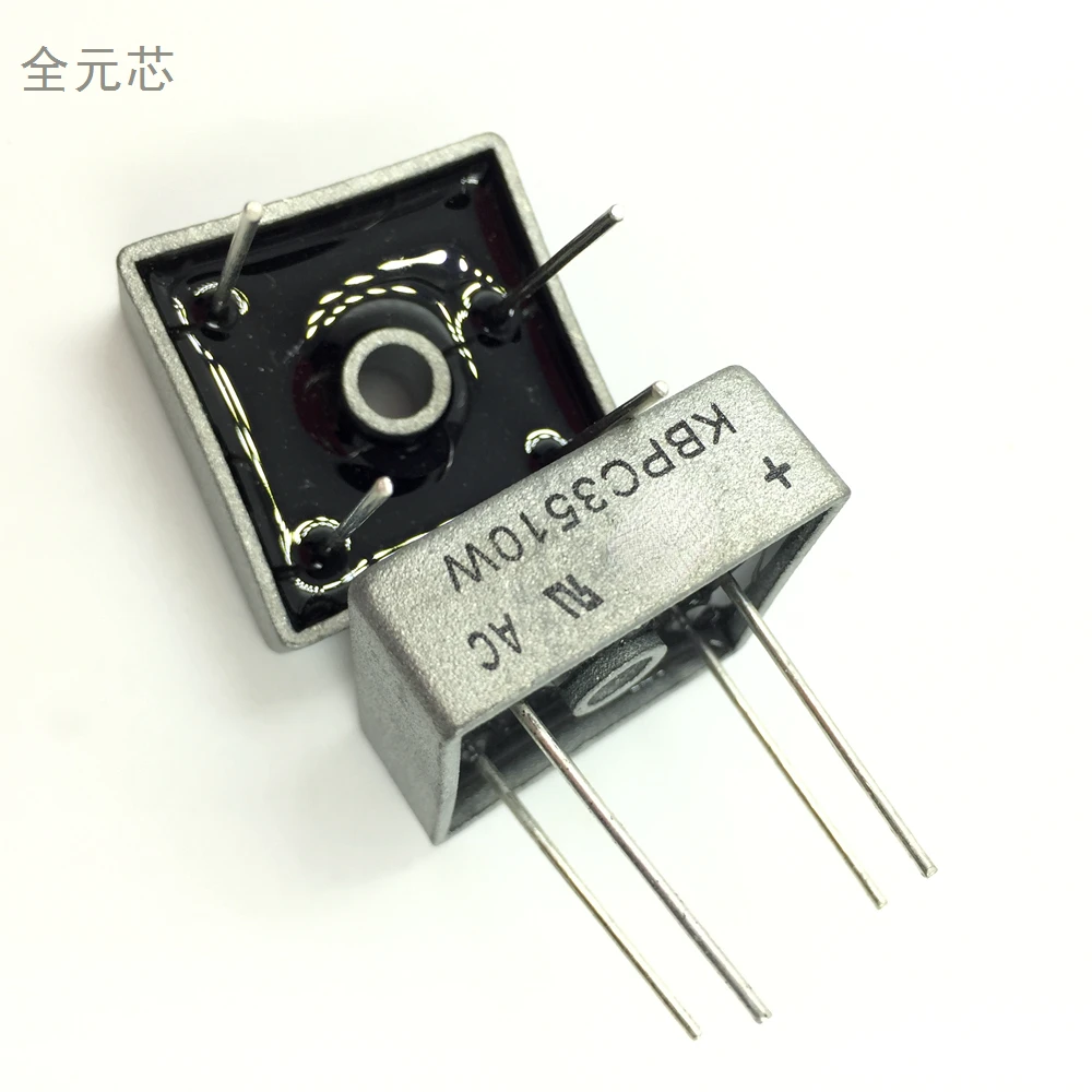 10PCS/LOT KBPC3510W 35A/1000V Rectifier bridge original rectifier device Square bridge Bridge stack