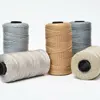 3-Strand Nylon Thread Twisted String Hook Line, Woven Crochet Hat Shoes Line, Car Cushion, Ice Silk Wool Thread, 100g, 1Pc 4