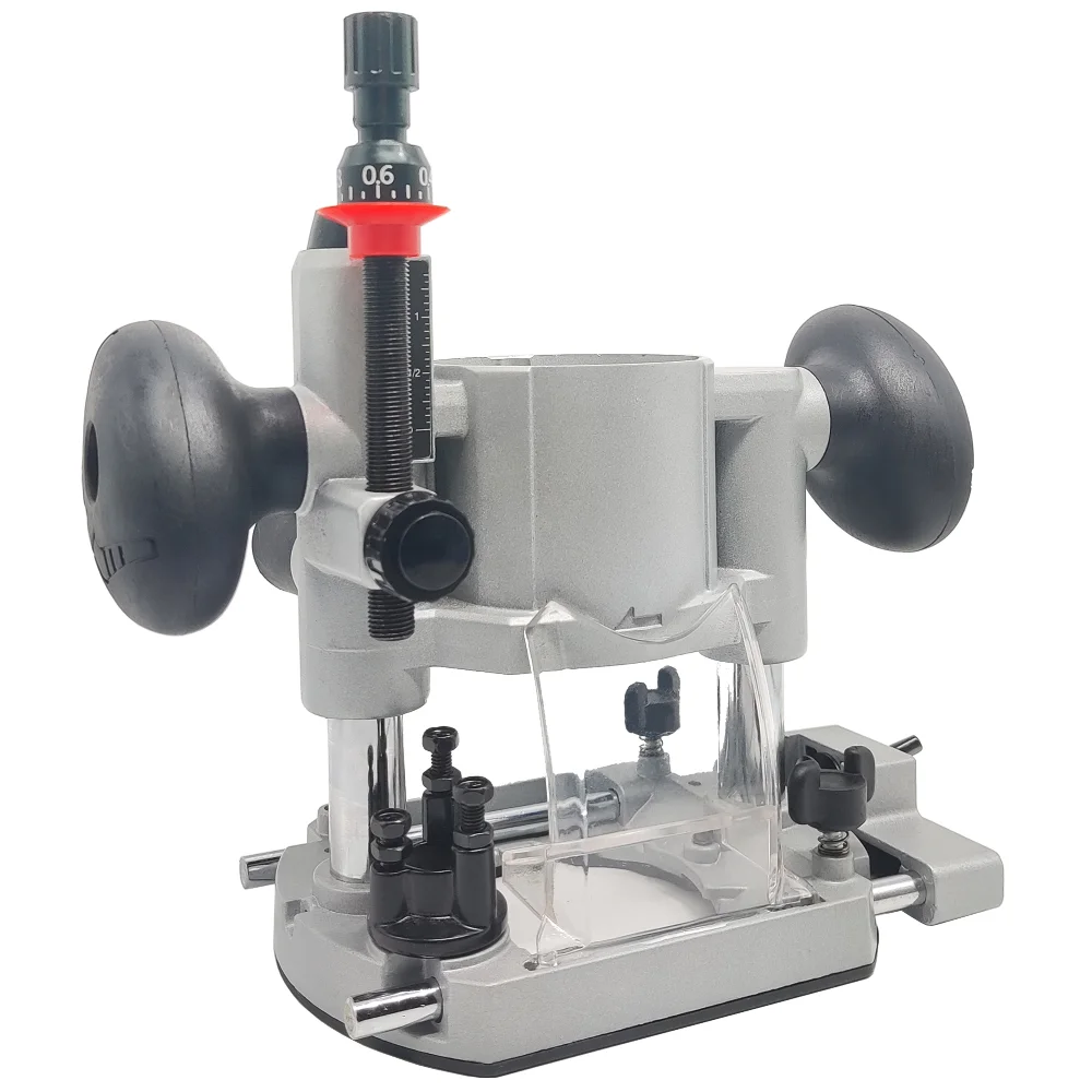 PATUOPRO Compact Plunge Router Milling Trimming Machine Base Home DIY Tool For Electric Trimming Power Tools Accessories 65MM woodworking tools wood router plunge router