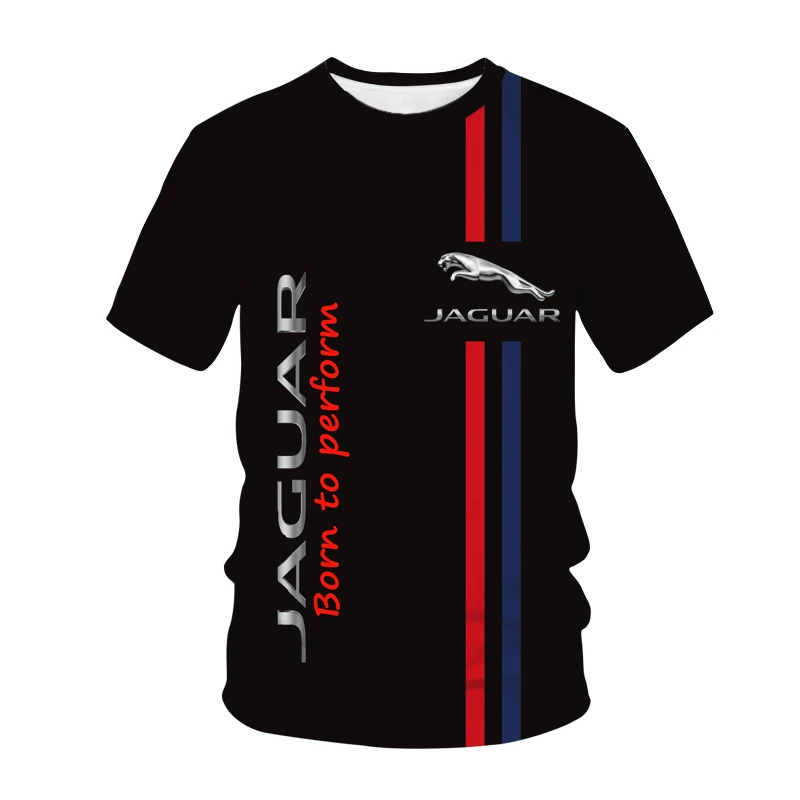 Jaguar T Shirts Racing Car Summer Streetwear Men Women Sports Fashion