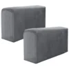 2pcs Armrest Covers Universal Covers Non-Slip Sofa  Protector Soft Warm Couch Thickened Furniture for Chair Recliner 5