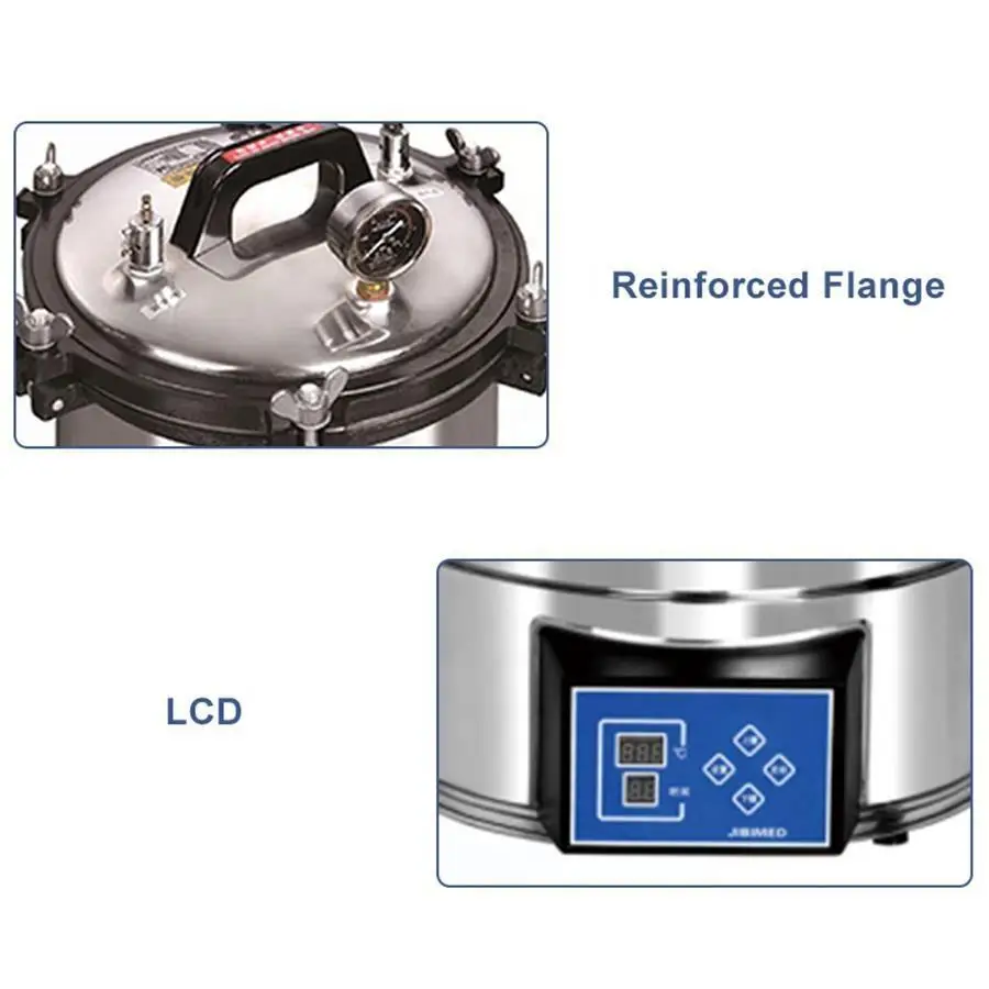 LED 디스플레이 자동화, 18L, 24L, Tragbarer Druck 댐프 멸균 자동