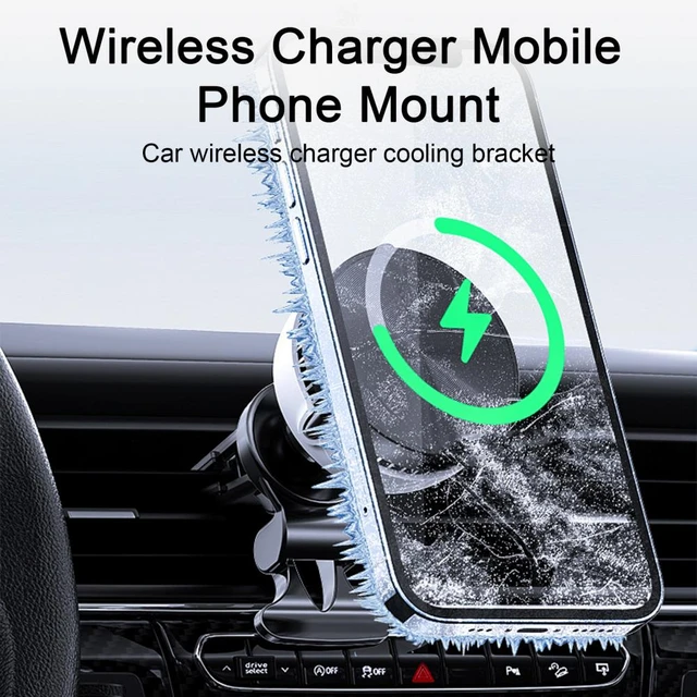 Support de téléphone magnétique en aluminium durable pour voiture,  refroidisseur de téléphone portable, support de refroidissement,  alimentation de téléphone portable, ino 00Store M - AliExpress