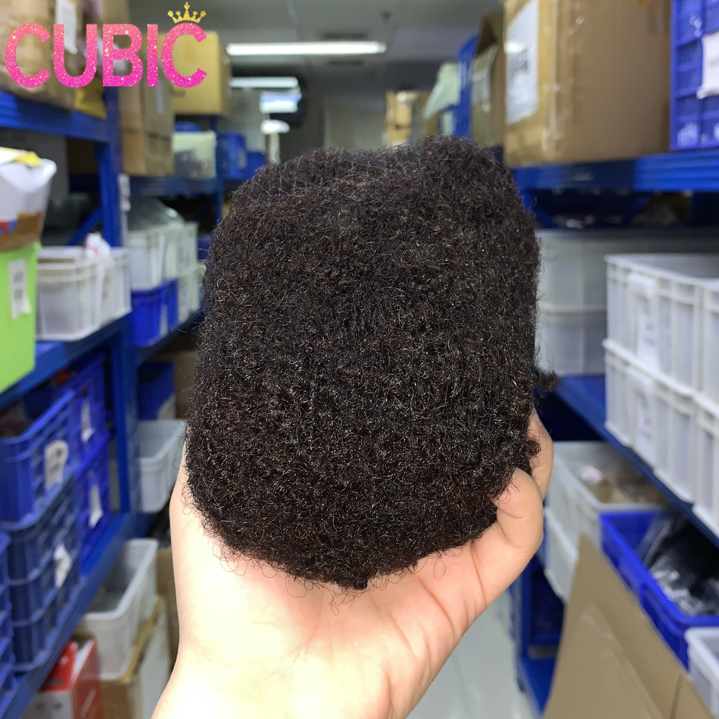 30g/Pc QVR Afro Kinky Bulk Human Hair Extensions Natural Black for Braiding 8" Remy Bulk Hair for Dreadlocs Braids Drop Shipping