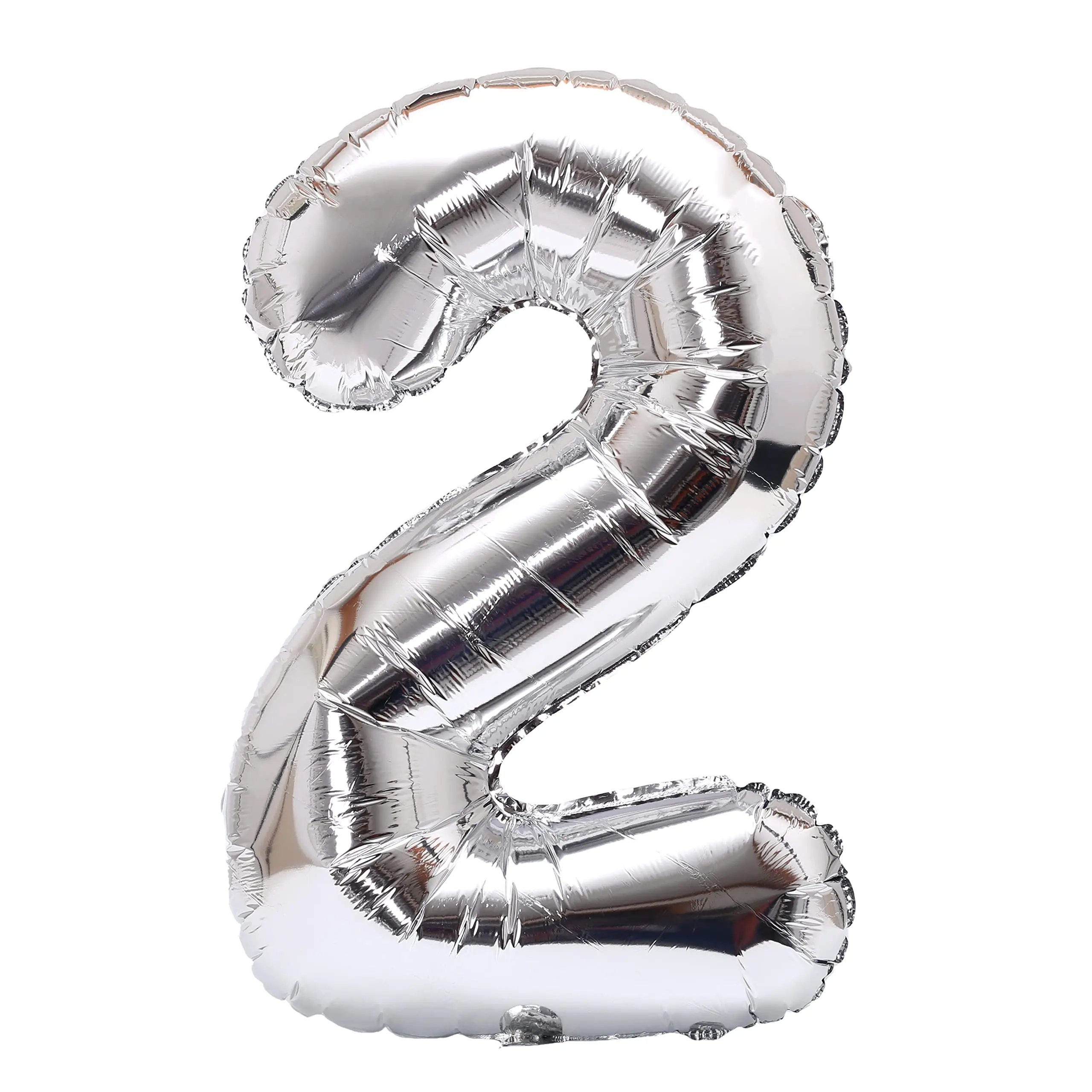 Rainbow Gradient Number Foil Balloon for Celebrations – 32-Inch