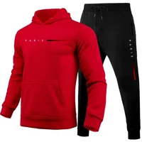 Hot Sale Men's Tracksuit Men Daily Comfortable Single Hooded Sportswear and Sweatpants Man Fashion Sports Suits Jogging Simple - Image 5