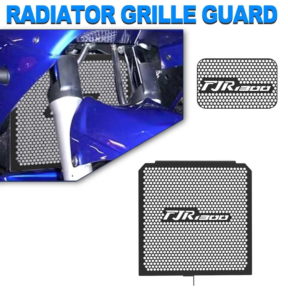 

2024 Motorcycle Parts Radiator Aluminium Grille Guard Cover Protection For Yamaha FJR1300 FJR 1300 2001 2002 2003 2004 2005