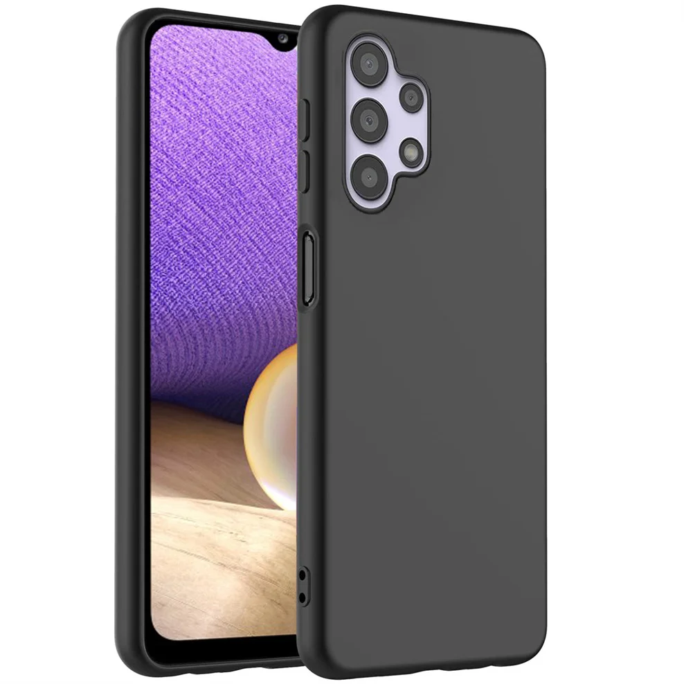 Custodia In Tpu Per Samsung A32 5G Custodie Per Telefoni Morbide Antiurto Nere A 32 5G Case Samsung A32 5G Cover Samsung Galaxy A32 5G Custodia
