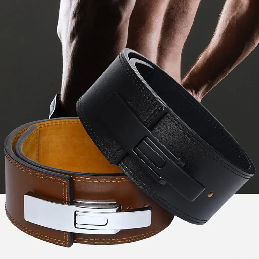 

Professional Powerlifting Adjustable Front Closure Fitness Weightlifting Belt Sports Stuff Fitness Belt Waist Belt