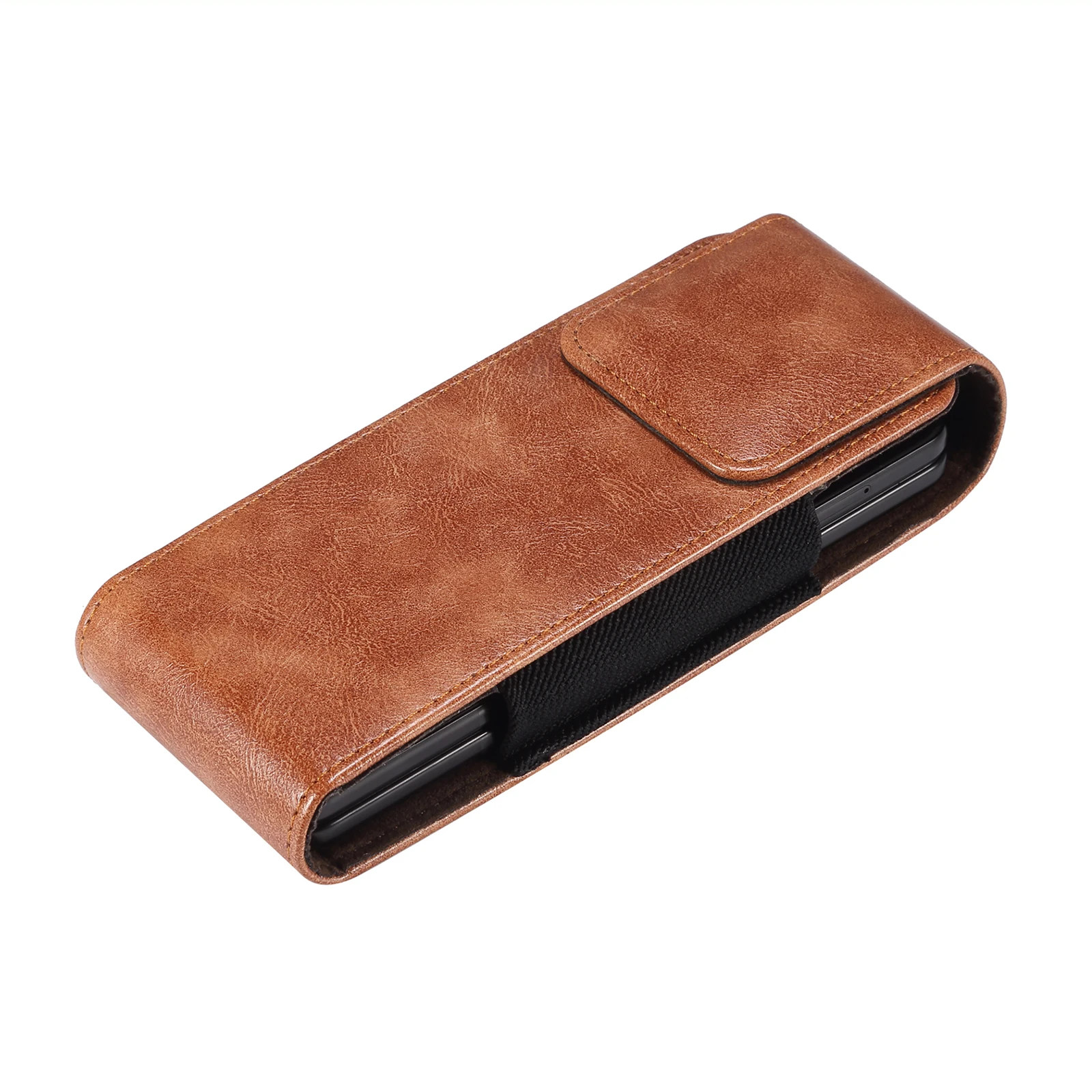 Elegant Leather Belt Clip Case - Premium Waist Bag & Holster Pouch