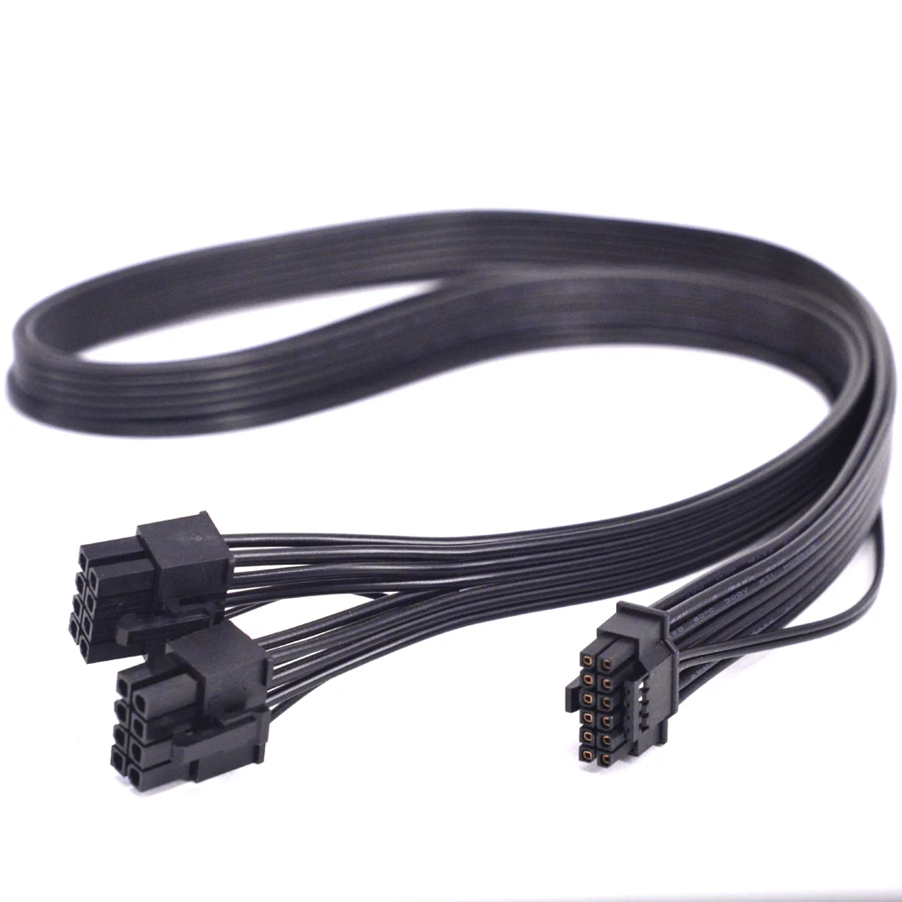 Xpg Atada Cabo Modular 600w Pcie 5.0 12vhpwr tipo Psu Cabo de Alimentação Dual 8pin a 16pin Pci-e Gen 5.0 Suppport Rtx3090ti Rtx4090 - Imagem 2