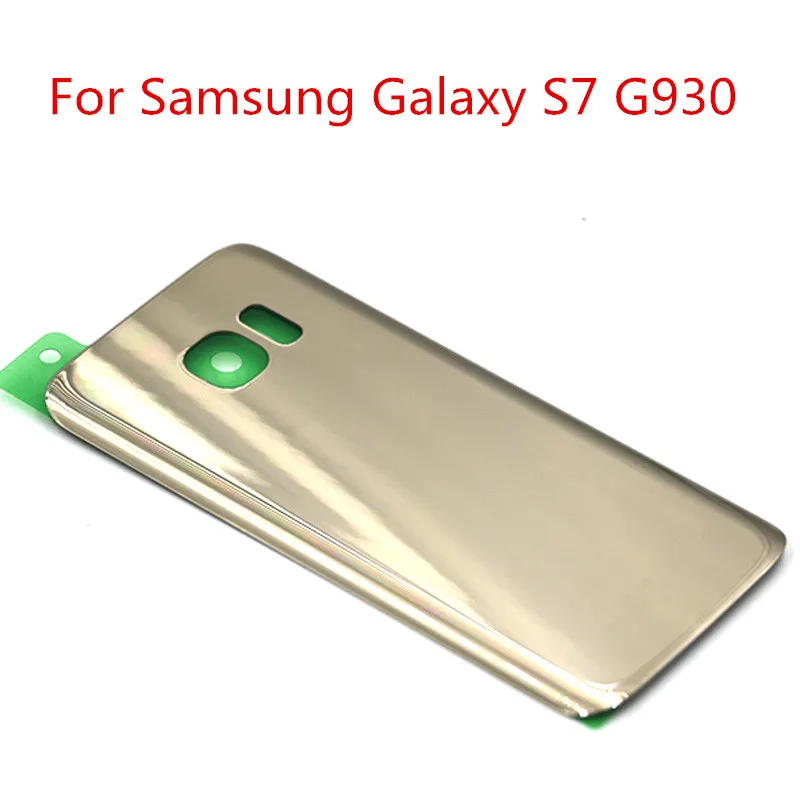 

With Logo Adhesive Replace For Samsung Galaxy G930 G930F G930H S7 Door Rear Glass Housing Case Back Battery Cover
