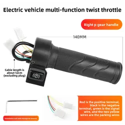 Advanced Motorcycle Throttle Regulator and Cruise Control Handle (P gear)