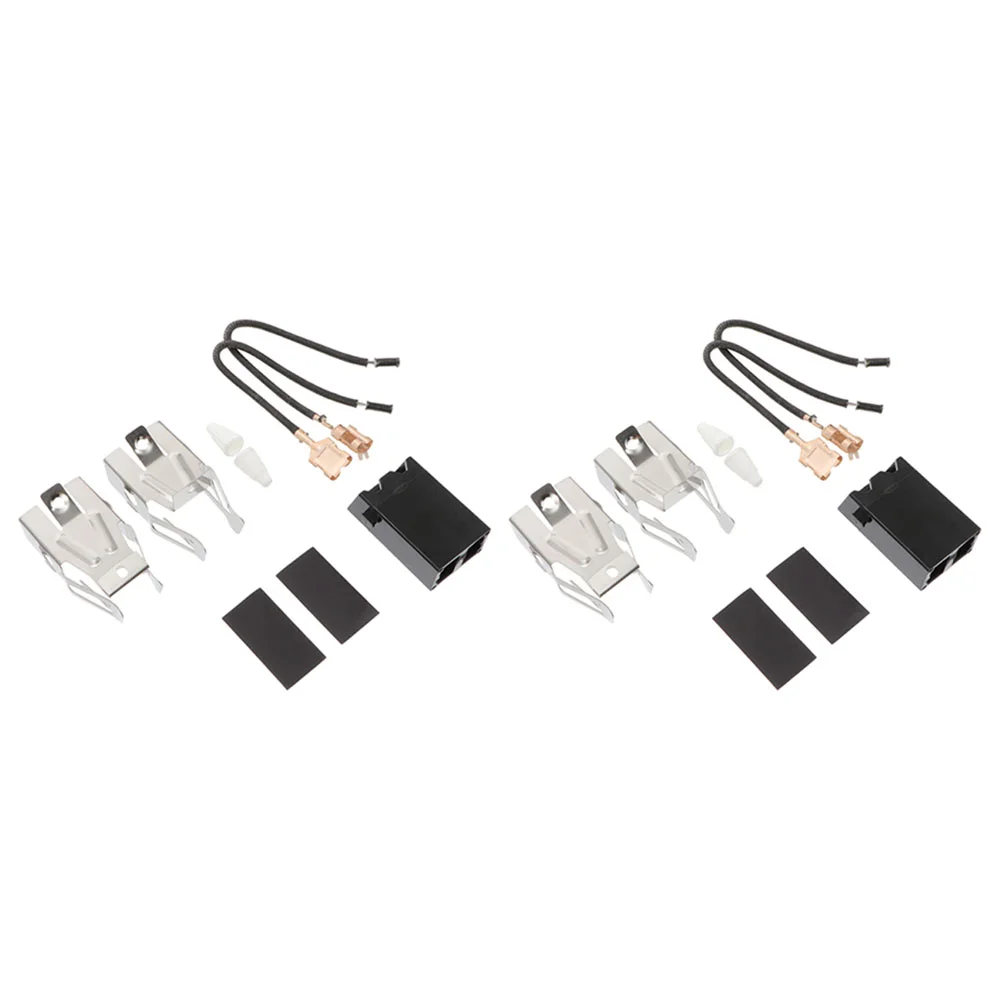 4 Pcs Range Receptacle Burner Kit Oven Connector Stove Heating Elements Cookware Parts Electric Stove Socket Replacement Kitchen
