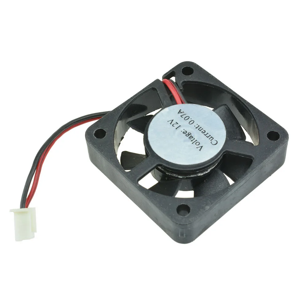 5pcs Fan 12V 2Pin Cooling Fan Cooler Heat Sink 4cm 40mm Cooler Radiator Heatsink for Arduino Raspberry Pi Computer 3D Printer cooling fan