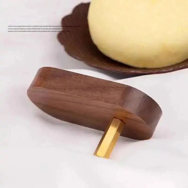 5 Stück 65x30mm Holz-Preisschildhalter für Brot und Kuchen, Kleiner Schilderhalter für Etiketten und Papierkarten – Detail 3