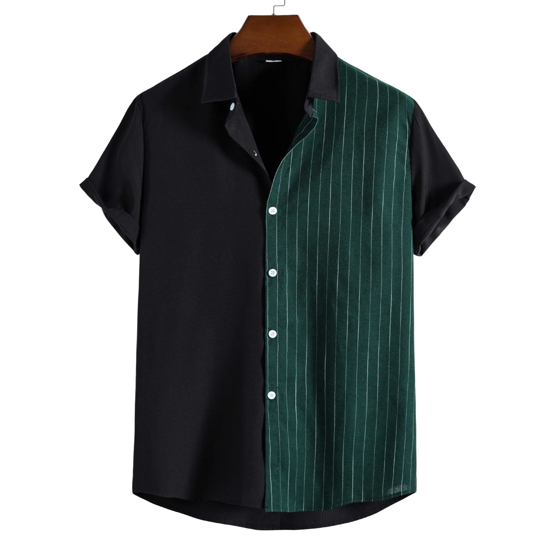 

Men's Shirt Kit Gothic Clothes Men's Short Sleeve Shirt for Men Free Shiping Korean Style Anime Vintage Clothing Hawaii
