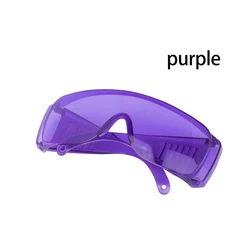 Dental Protective Safety Glasses with UV Protection for Tooth Whitening Procedures (Purple)
