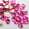 wholesale 5.5*6mm Heart INS Hot Flat Back Nail Rhinestone  Special Shaped Crystals Nail Art Stones 3D Personalized Decoration 5