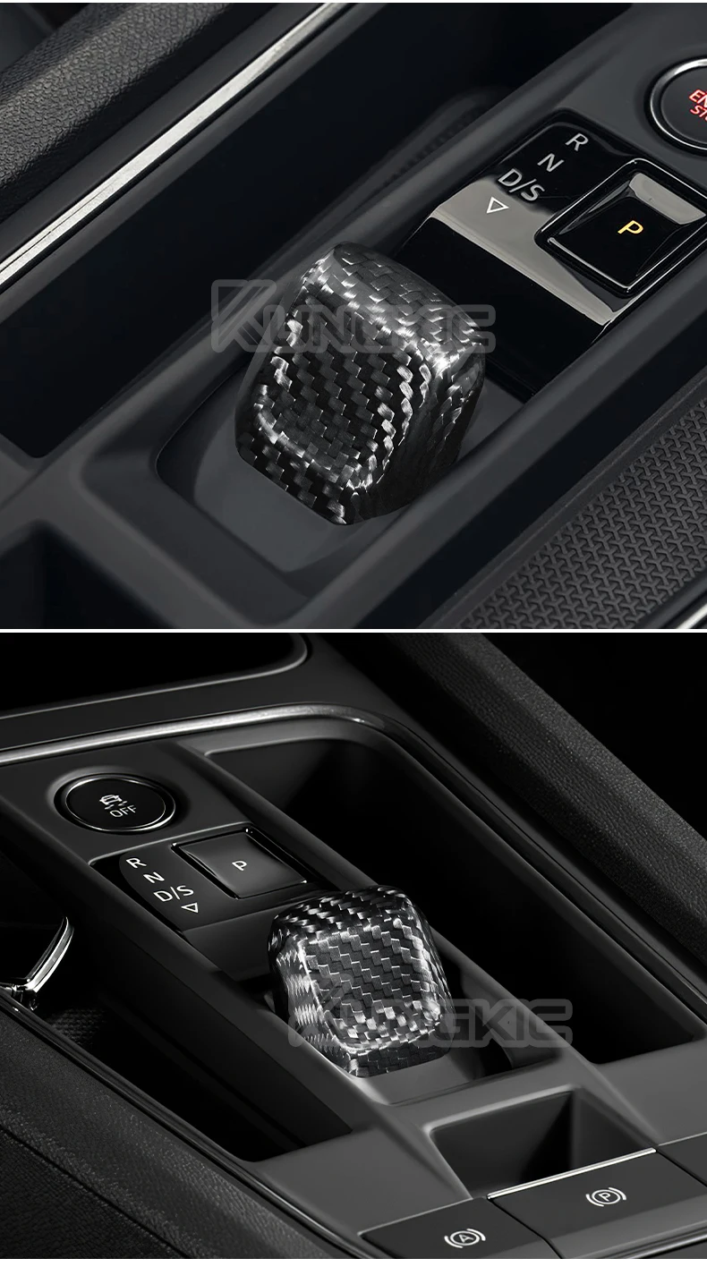Echte trockene Kohlefaser für Seat Leon MK4/Cupra Leon/Cupra Formentor 2020 2021 2022 2023 2024 2025 LHD RHD Gangschaltung Konb Trim – Detail 4