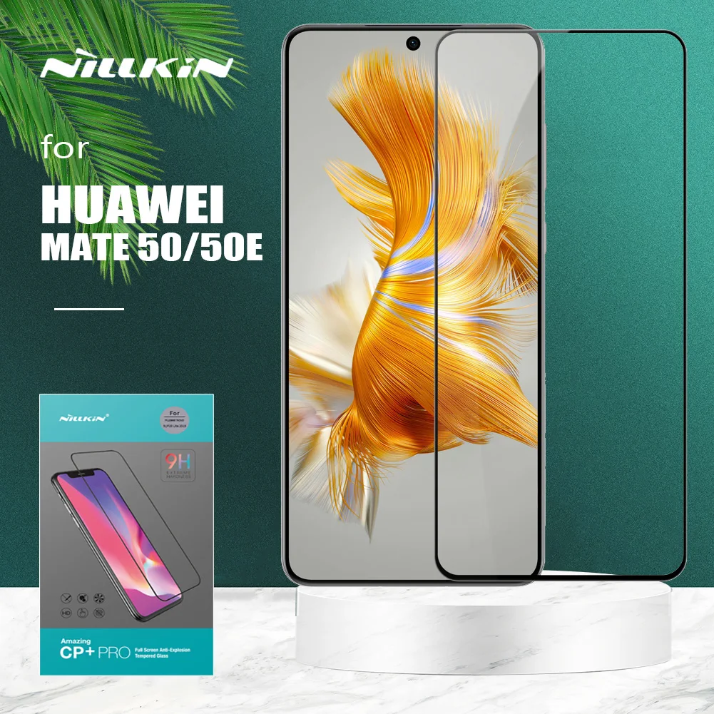 

for Huawei Mate 50 50E Nillkin CP+ Pro 2.5D Ultra-Thin Full Coverage Tempered Glass Screen Protector for Huawei Mate 50 50E Film