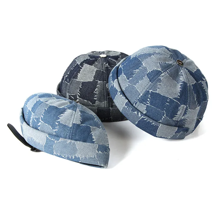 

2022 Men's and Women's New Street Melon Skin Hat Trend Hip-hop Hat Casual Hat Pullover Hat Beanie Hat Landlord Hat Beanie Hat