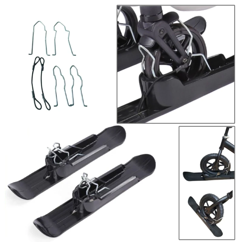 

Snow Scooter Ski Sled Wheelblades Sled Skiing Board Beach Skateboard Winter Strollers Universal Sled Skiing Board