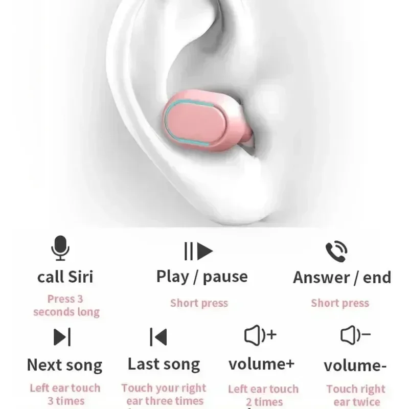 Wireless Waterproof Bluetooth Headphones with Mic