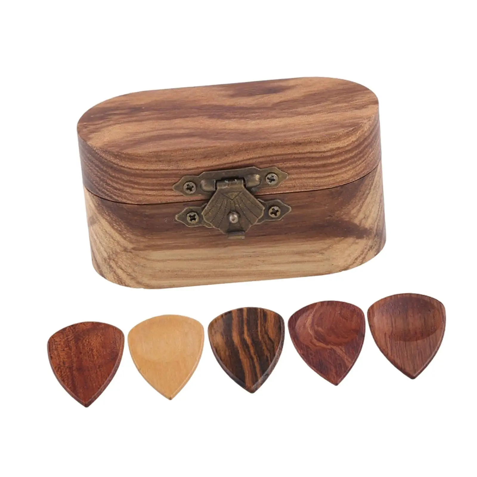 Wooden Bass Picks Display Stands ,Portable Small Item Organizer ,Jewelry