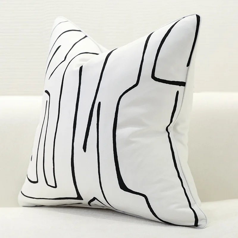 MONALET Throw Pillow Covers 18x18 Inches - Soft Flannel Decorative Pillowcases For Home, Living Room, Bedroom