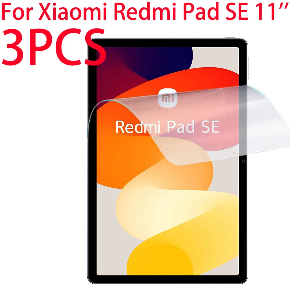 3 packs zvířátko měkké sled obrazovka ochránce pro Xiaomi redmi blok SE 11 palec 2023 pro redmi blok SE ochranný sled vhodný obrazovka