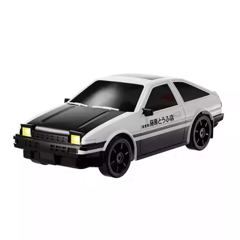 1/24 Scale Ae86 Electric Remote Control Car Variable Speed High Speed Equation Small Four-Wheel Drive Drifting Light Kids'S Toy 5