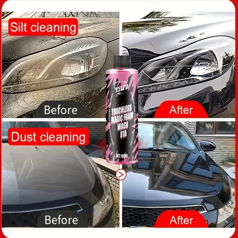 Car Wash Foam Super Concentrated Formula Car Decontamination Beauty Polishing Coating High Concentration Water Wax