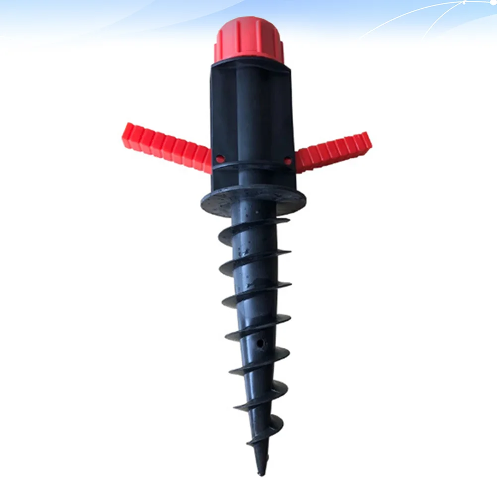 Sun Umbrella Base Holder Flag Pole Stand Beach Umbrella Stand Sandbox Screw Anchor Sand Flag Pole