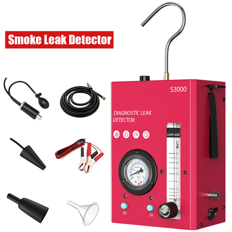 S3000CarSmokeLeakDetectorEVAPPipeLeakLocatorAnalyzerTester