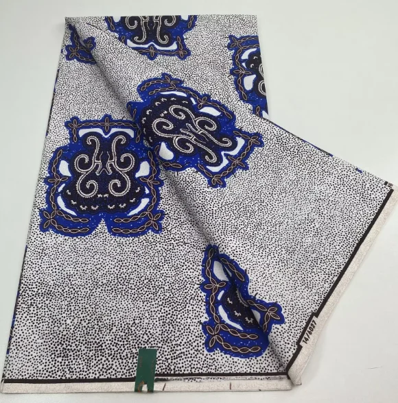 2026 New Ankara Wax Fabric High Quality African Wax Print Fabric 100% Cotton Soft Dutch Hollandais Pagne for Dresses 5